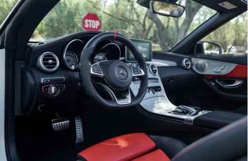White 2018 Mercedes-Benz AMG C 63 S