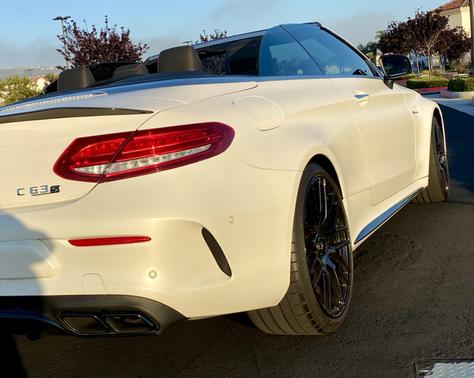 White 2018 Mercedes-Benz AMG C 63 S