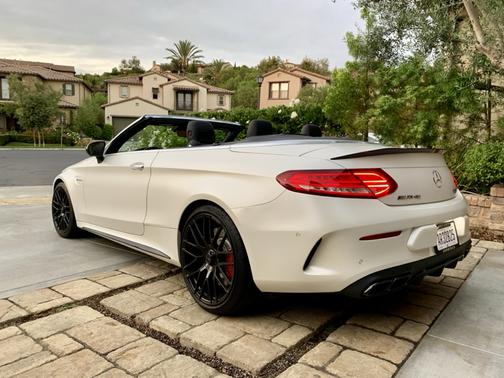 White 2018 Mercedes-Benz AMG C 63 S