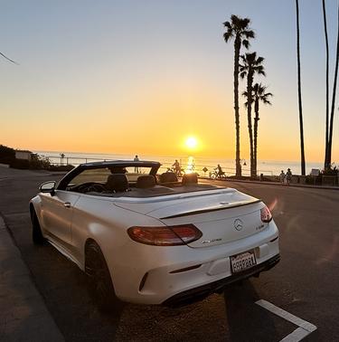 White 2018 Mercedes-Benz AMG C 63 S