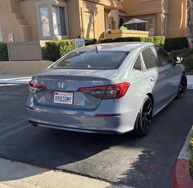 Gray 2024 Honda Civic Sport