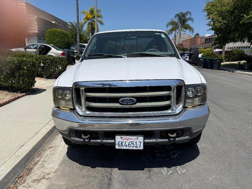 White 2000 Ford F-250 XLT SuperCab Super Duty