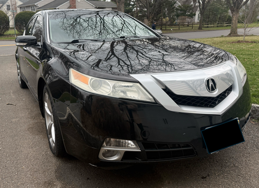 Black 2010 Acura TL Technology