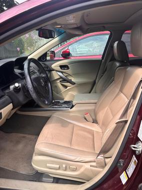 Red 2014 Acura RDX Technology