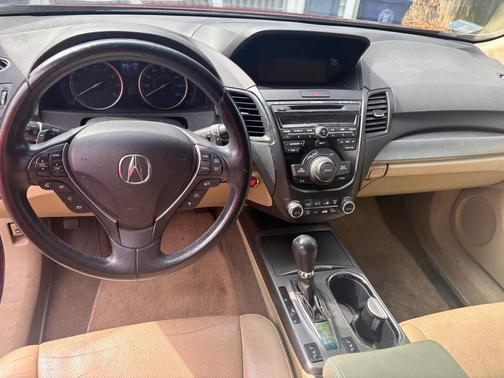 Red 2014 Acura RDX Technology