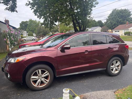 Red 2014 Acura RDX Technology