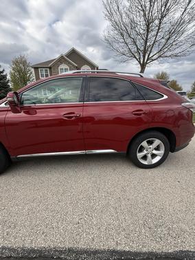 Red 2010 Lexus RX 350 Base
