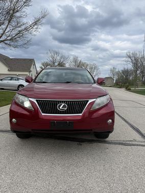 Red 2010 Lexus RX 350 Base