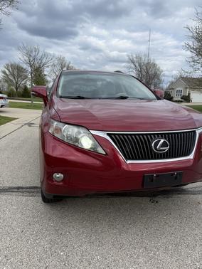 Red 2010 Lexus RX 350 Base