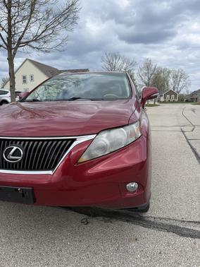 Red 2010 Lexus RX 350 Base