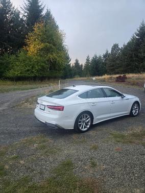 White 2024 Audi A5 Sportback 45 S Line Premium Plus