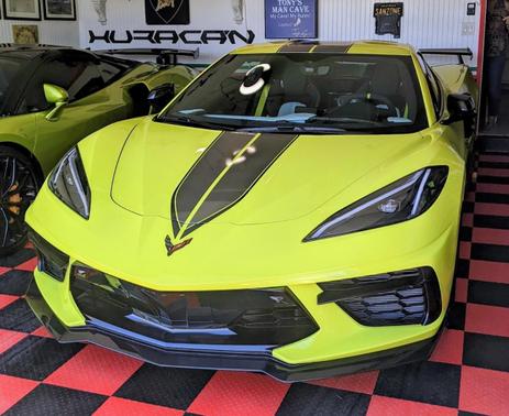 Yellow 2022 Chevrolet Corvette Stingray w/3LT