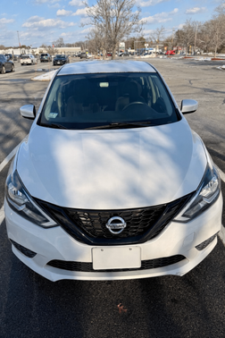 White 2016 Nissan Sentra SV
