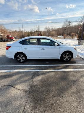 White 2016 Nissan Sentra SV