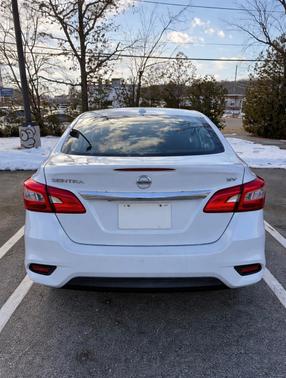 White 2016 Nissan Sentra SV