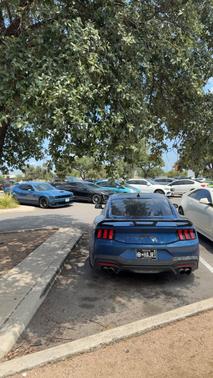 Blue 2024 Ford Mustang GT Premium