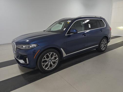 Blue 2020 BMW X7 xDrive40i