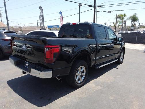 Black 2024 Ford F-150 XLT
