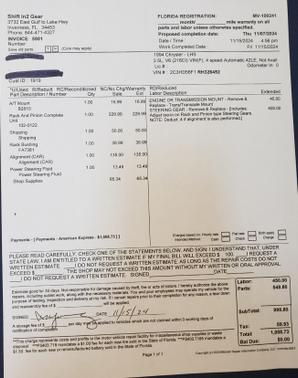 1994 Chrysler LHS Base