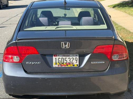Gray 2007 Honda Civic Hybrid Base
