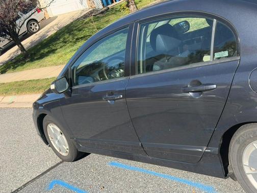 Gray 2007 Honda Civic Hybrid Base