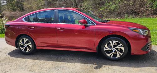 Red 2020 Subaru Legacy Premium