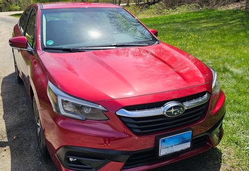 Red 2020 Subaru Legacy Premium