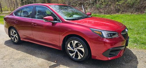 Red 2020 Subaru Legacy Premium