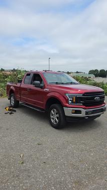 Red 2019 Ford F-150 XLT