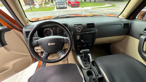 Orange 2007 Hummer H3 Base