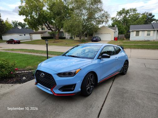 Blue 2022 Hyundai Veloster N N