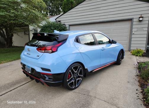 Blue 2022 Hyundai Veloster N N