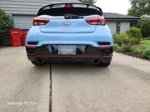 Blue 2022 Hyundai Veloster N N