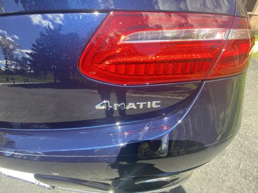 Blue 2019 Mercedes-Benz E-Class E 450 4MATIC