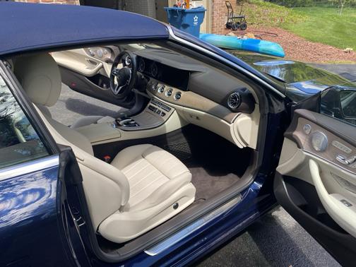 Blue 2019 Mercedes-Benz E-Class E 450 4MATIC