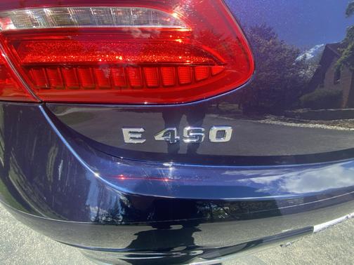 Blue 2019 Mercedes-Benz E-Class E 450 4MATIC