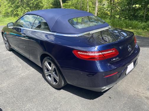 Blue 2019 Mercedes-Benz E-Class E 450 4MATIC