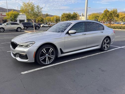 Silver 2016 BMW 750 i xDrive