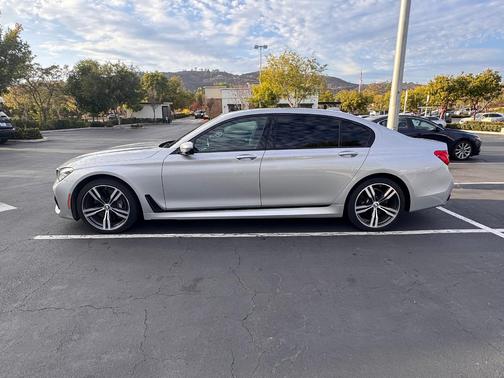 Silver 2016 BMW 750 i xDrive