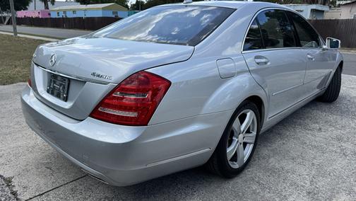 Silver 2010 Mercedes-Benz S-Class S 550