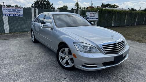 Silver 2010 Mercedes-Benz S-Class S 550
