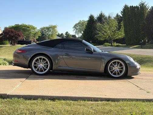 Gray 2013 Porsche 911 911 Carrera Cabriolet