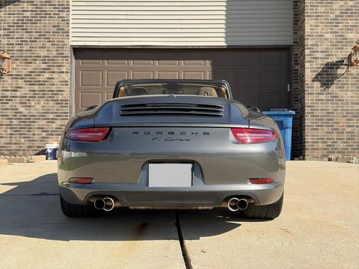Gray 2013 Porsche 911 911 Carrera Cabriolet