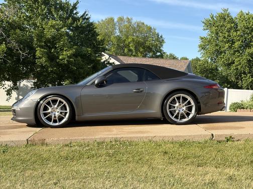 Gray 2013 Porsche 911 911 Carrera Cabriolet