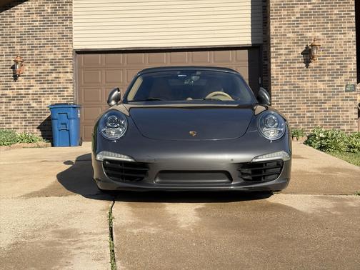 Gray 2013 Porsche 911 911 Carrera Cabriolet