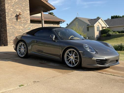 Gray 2013 Porsche 911 911 Carrera Cabriolet