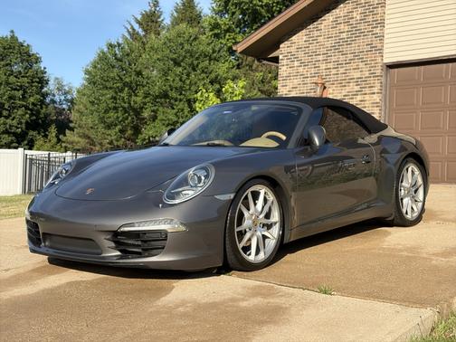 Gray 2013 Porsche 911 911 Carrera Cabriolet