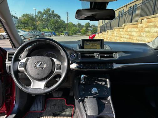 Red 2011 Lexus CT 200h Premium