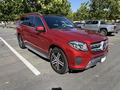 Red 2018 Mercedes-Benz GLS 450 4MATIC