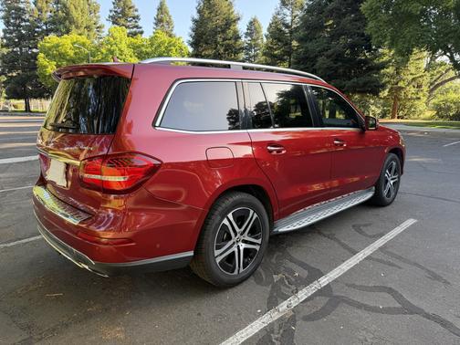Red 2018 Mercedes-Benz GLS 450 4MATIC